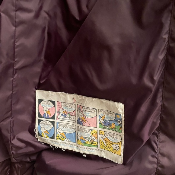 Moncler Women's Puffer Jacket - burgundy - Picture 5 of 11